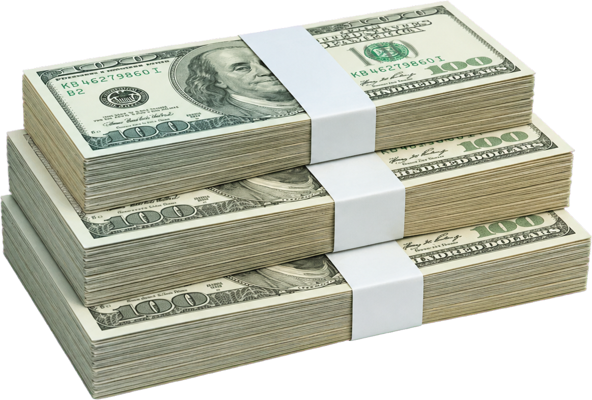 One thousand five hundred dollars in cash
